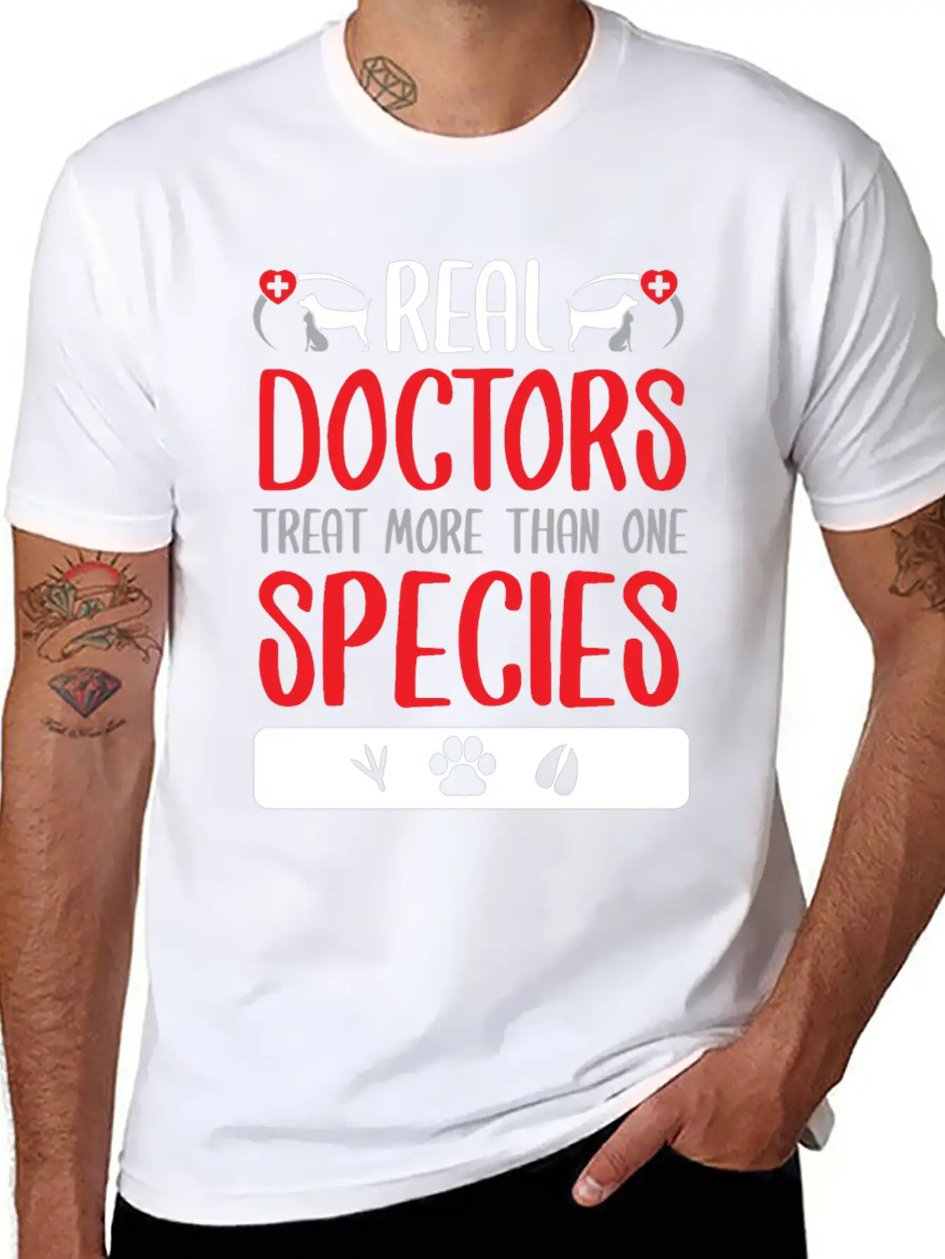 Veterinarian, Animal, Dog, Medicine, Veterinary Classic Cotton Tee – Unisex Comfort For Any Season