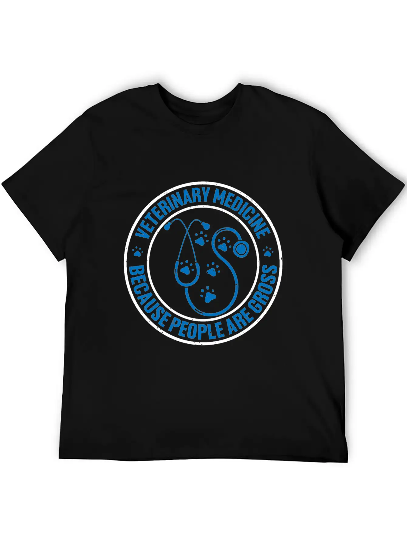 Veterinary Medicine Because People Are Gross 12 Unisex Casual T-Shirt – Clean Design For Daily Comfort