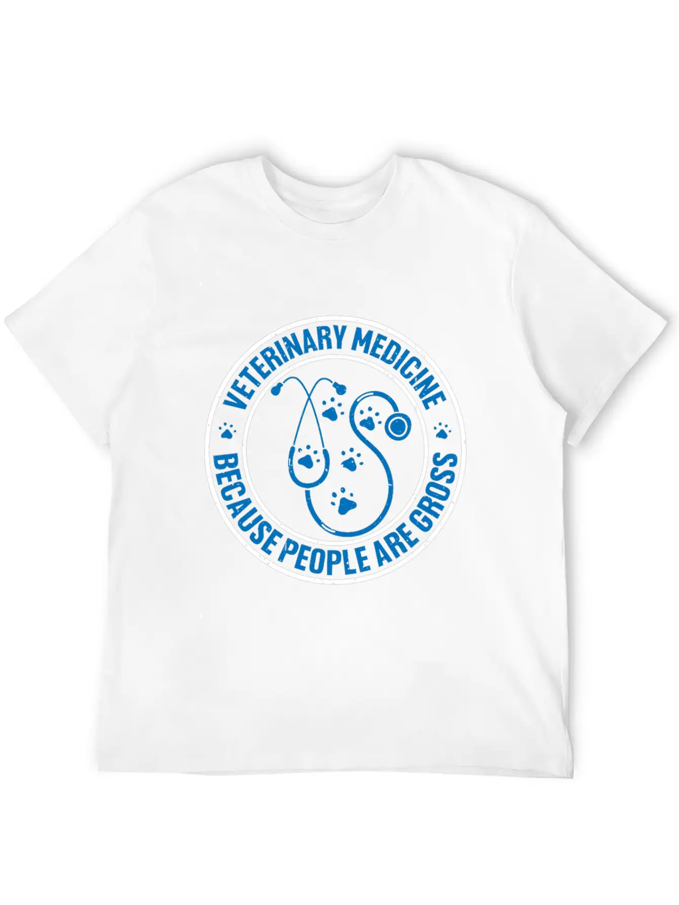 Veterinary Medicine Because People Are Gross 12 Unisex Casual T-Shirt – Clean Design For Daily Comfort