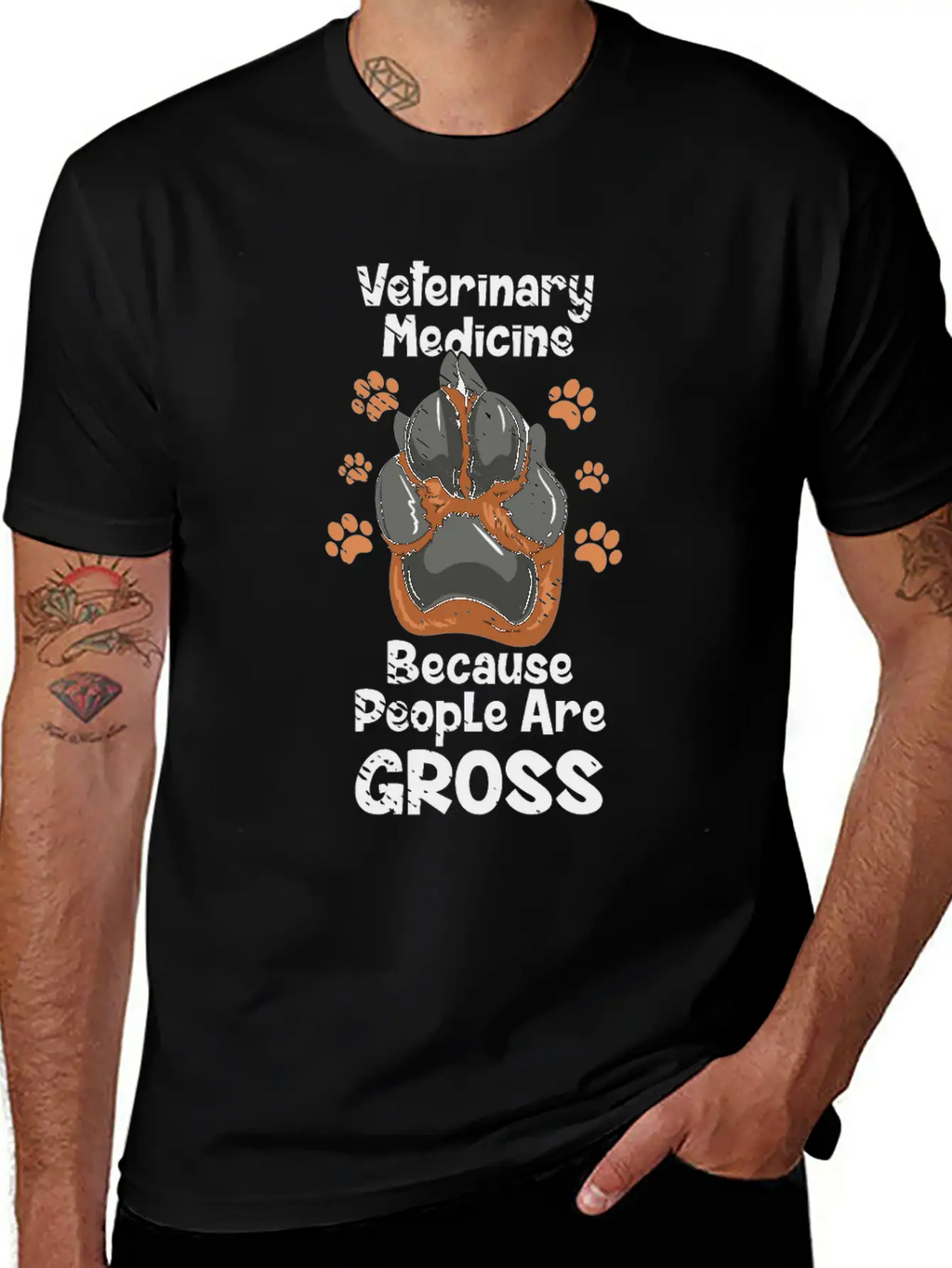 Veterinary Medicine Vet Tech Veterinary Essential Cotton Tee For Daily Outfits – Unisex Style