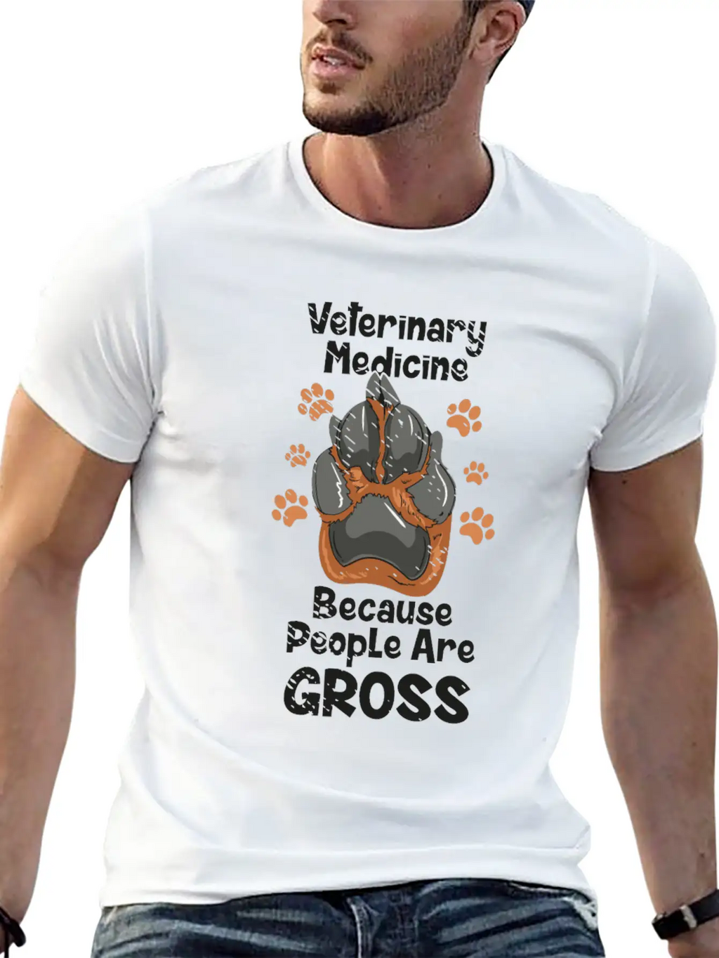 Veterinary Medicine Vet Tech Veterinary Essential Cotton Tee For Daily Outfits – Unisex Style