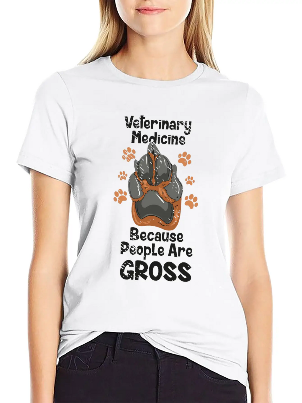 Veterinary Medicine Vet Tech Veterinary Essential Cotton Tee For Daily Outfits – Unisex Style