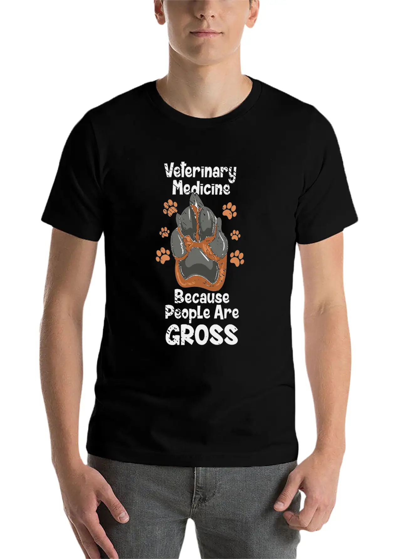 Veterinary Medicine Vet Tech Veterinary Essential Cotton Tee For Daily Outfits – Unisex Style