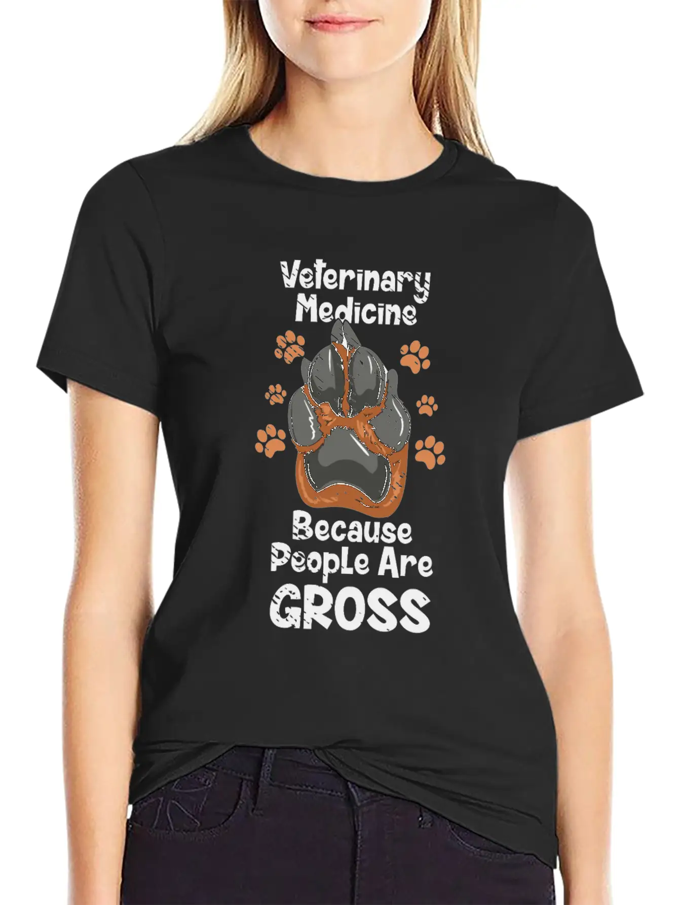 Veterinary Medicine Vet Tech Veterinary Essential Cotton Tee For Daily Outfits – Unisex Style