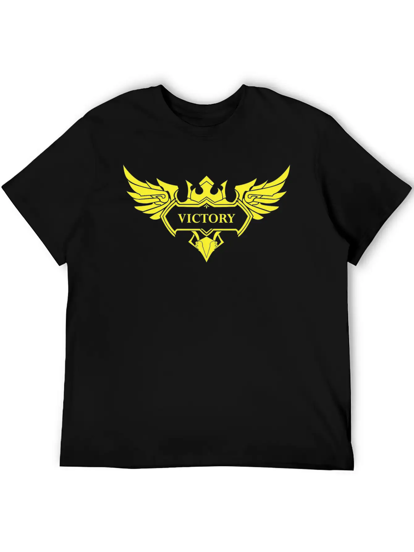 VICTORY Basic Graphic T-Shirt – Daily Comfort In Soft Cotton