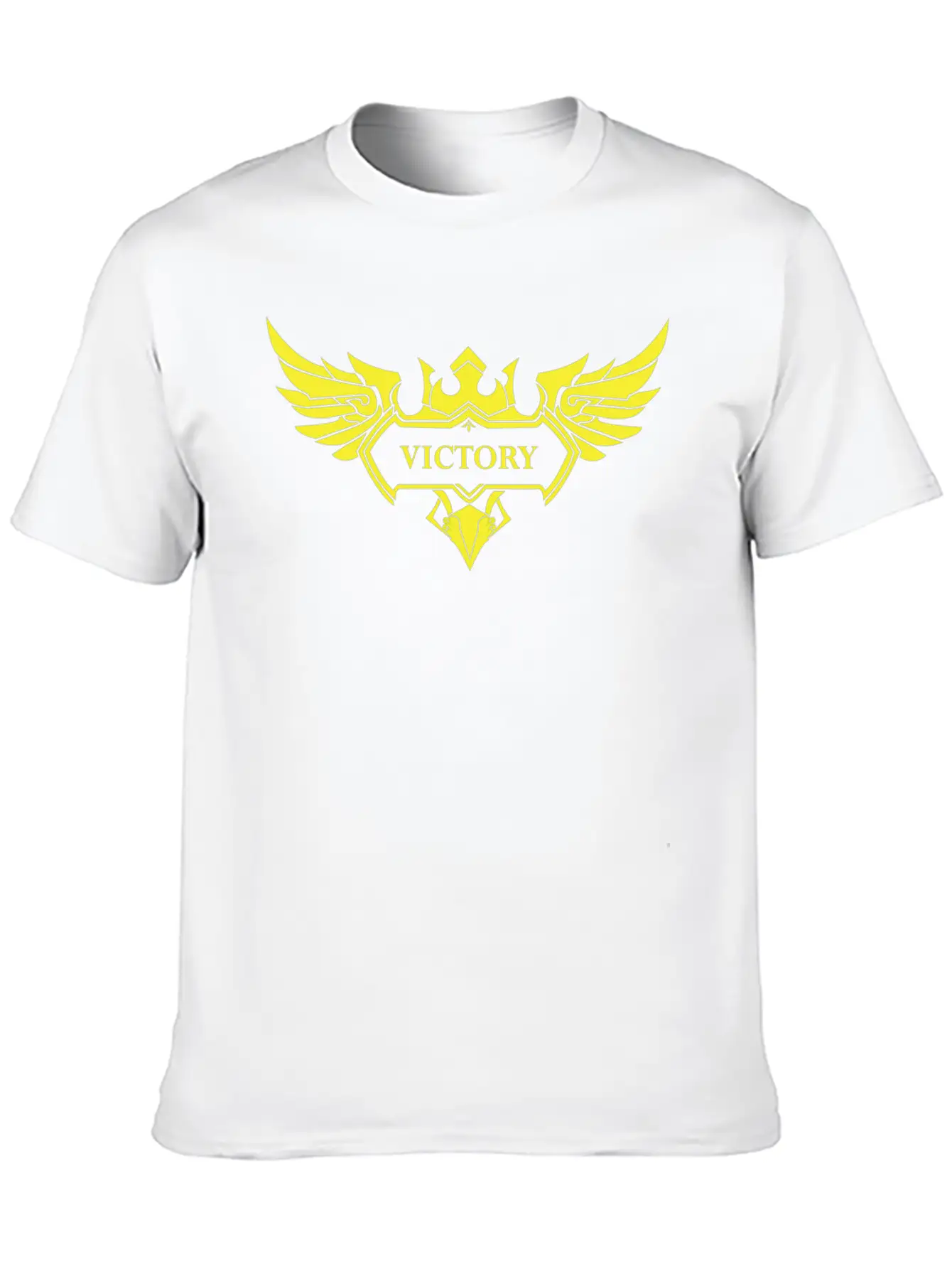 VICTORY Basic Graphic T-Shirt – Daily Comfort In Soft Cotton