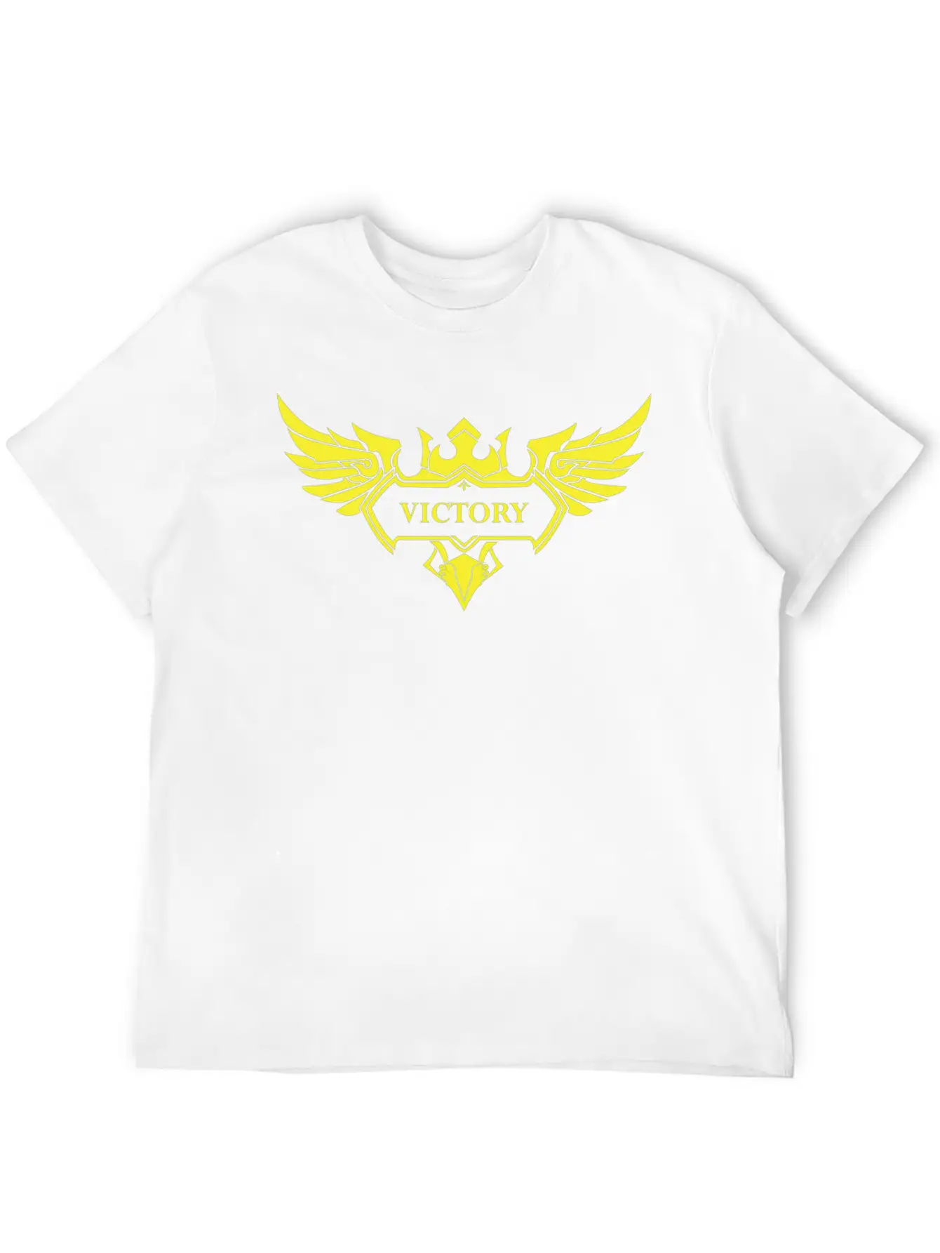 VICTORY Basic Graphic T-Shirt – Daily Comfort In Soft Cotton