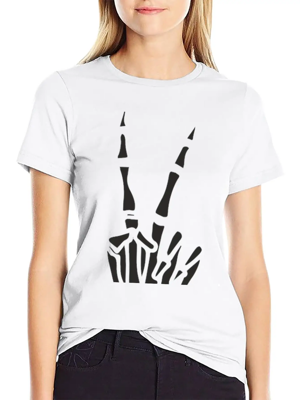 Victory Bones Design Relaxed Everyday Tee – Lightweight And Durable Cotton