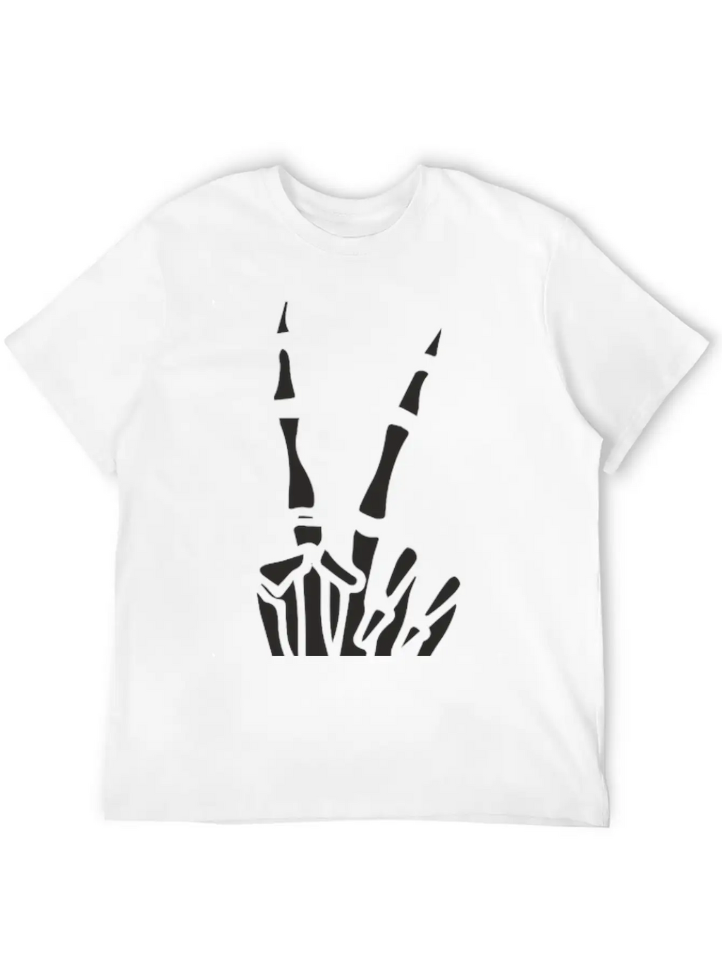Victory Bones Design Relaxed Everyday Tee – Lightweight And Durable Cotton