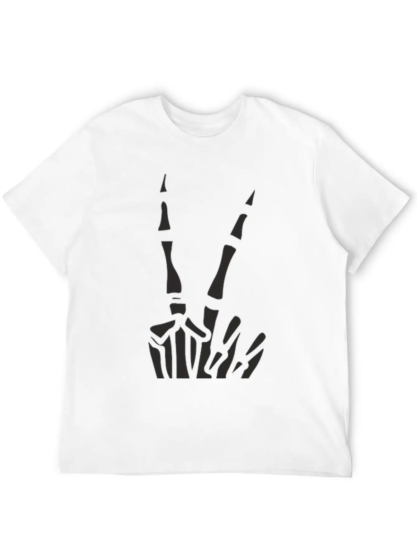 Victory Bones Design Relaxed Everyday Tee – Lightweight And Durable Cotton