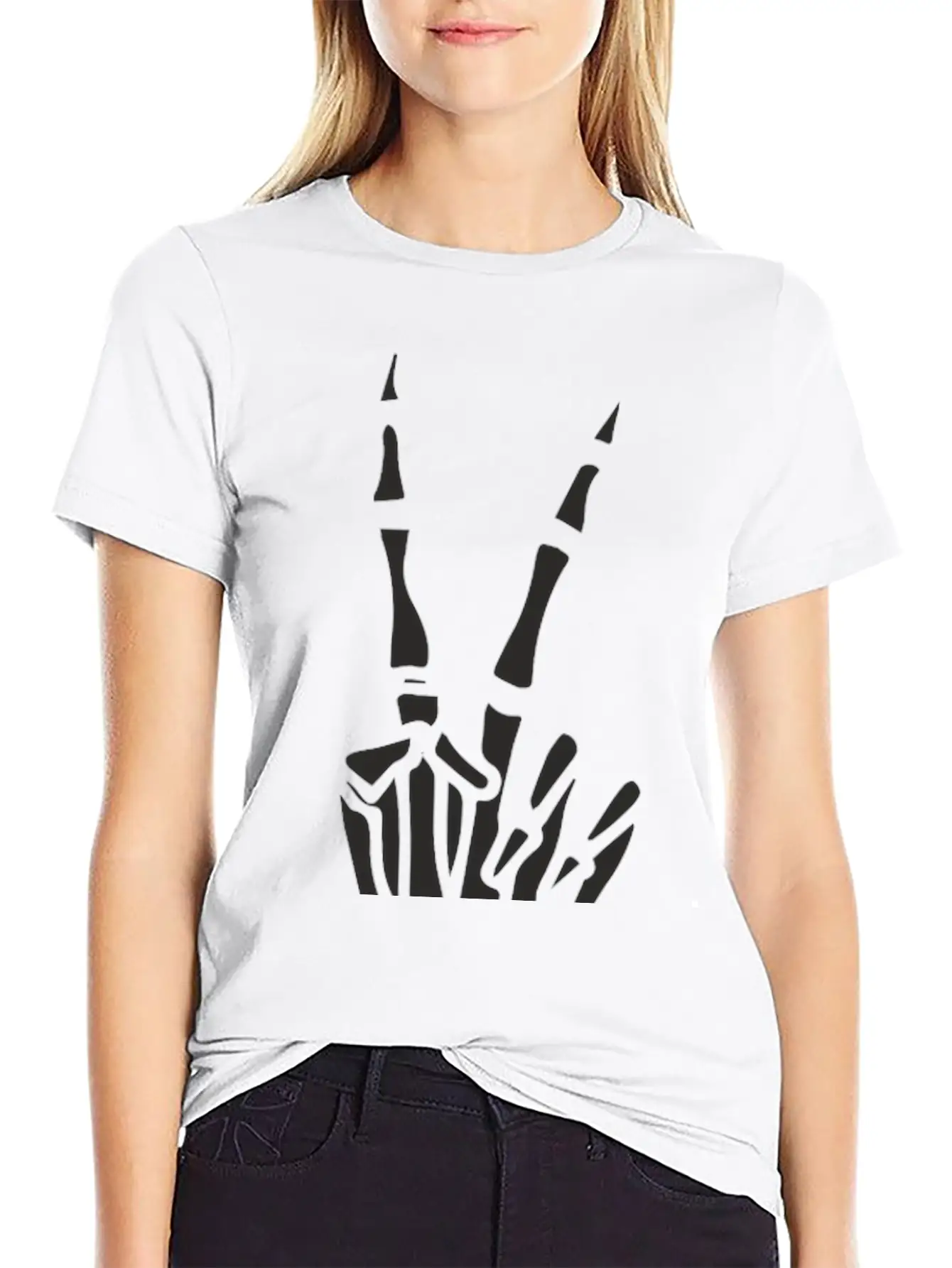 Victory Bones Design Timeless Short Sleeve Tee – Comfy And Minimalist Design