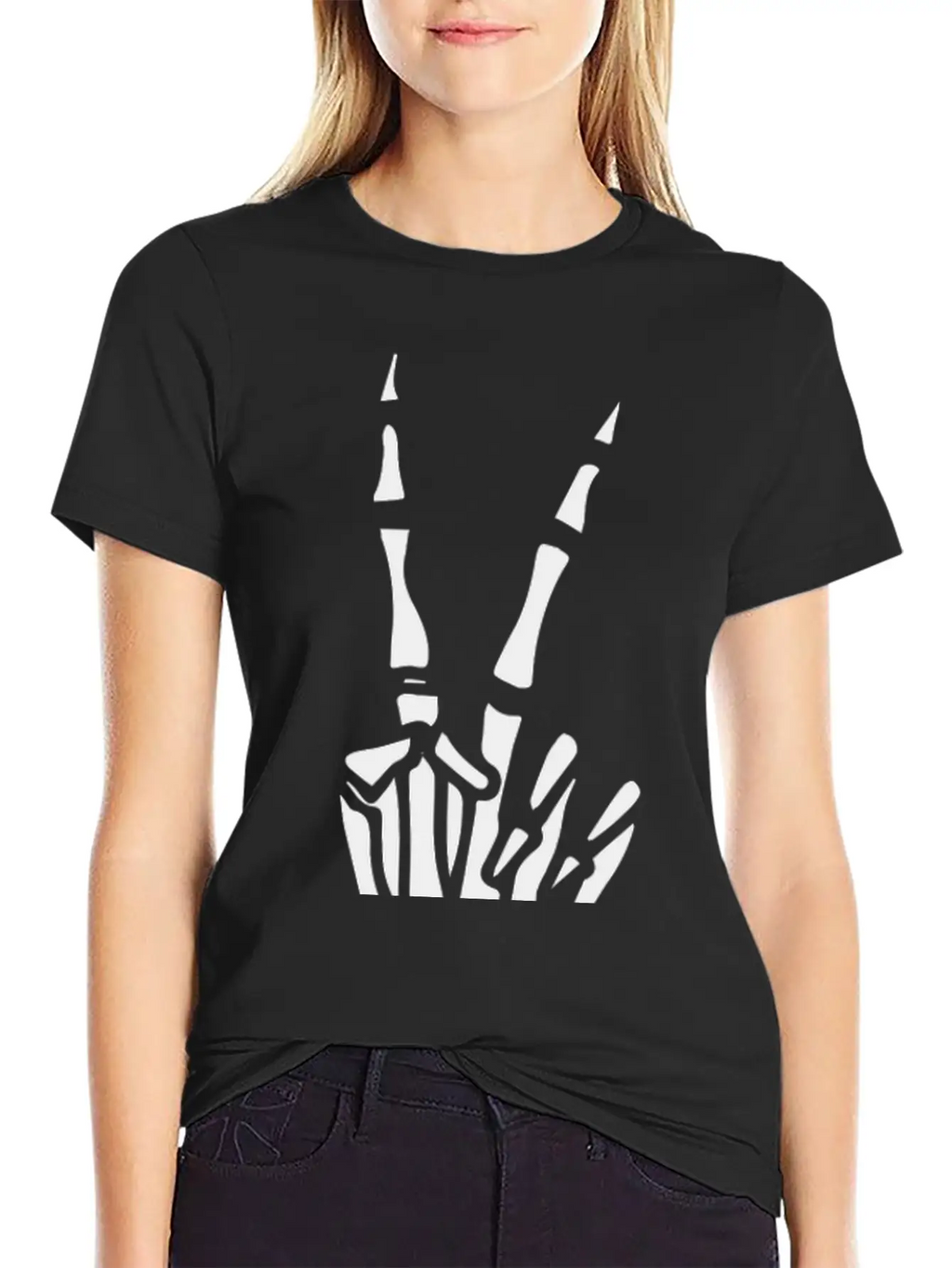 Victory Bones Design Timeless Short Sleeve Tee – Comfy And Minimalist Design