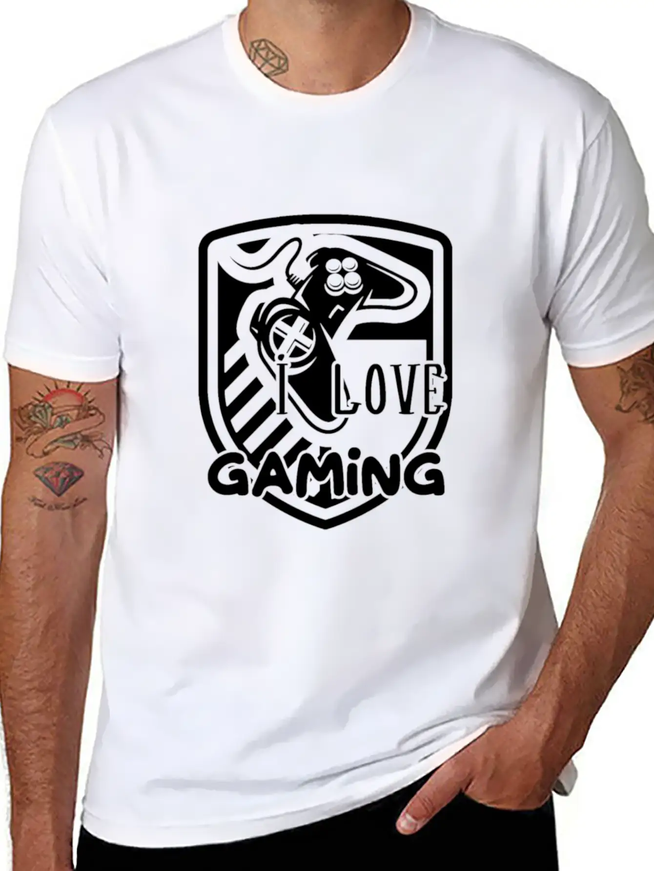 Video Games PC Game Gamer ESports Gaming Relaxed Everyday Tee – Lightweight And Durable Cotton