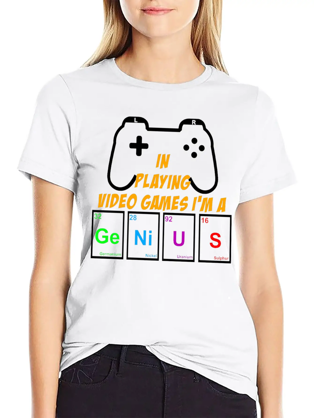Video Games Periodically Nerd Gamer Gaming Genius Basic Graphic T-Shirt – Daily Comfort In Soft Cotton