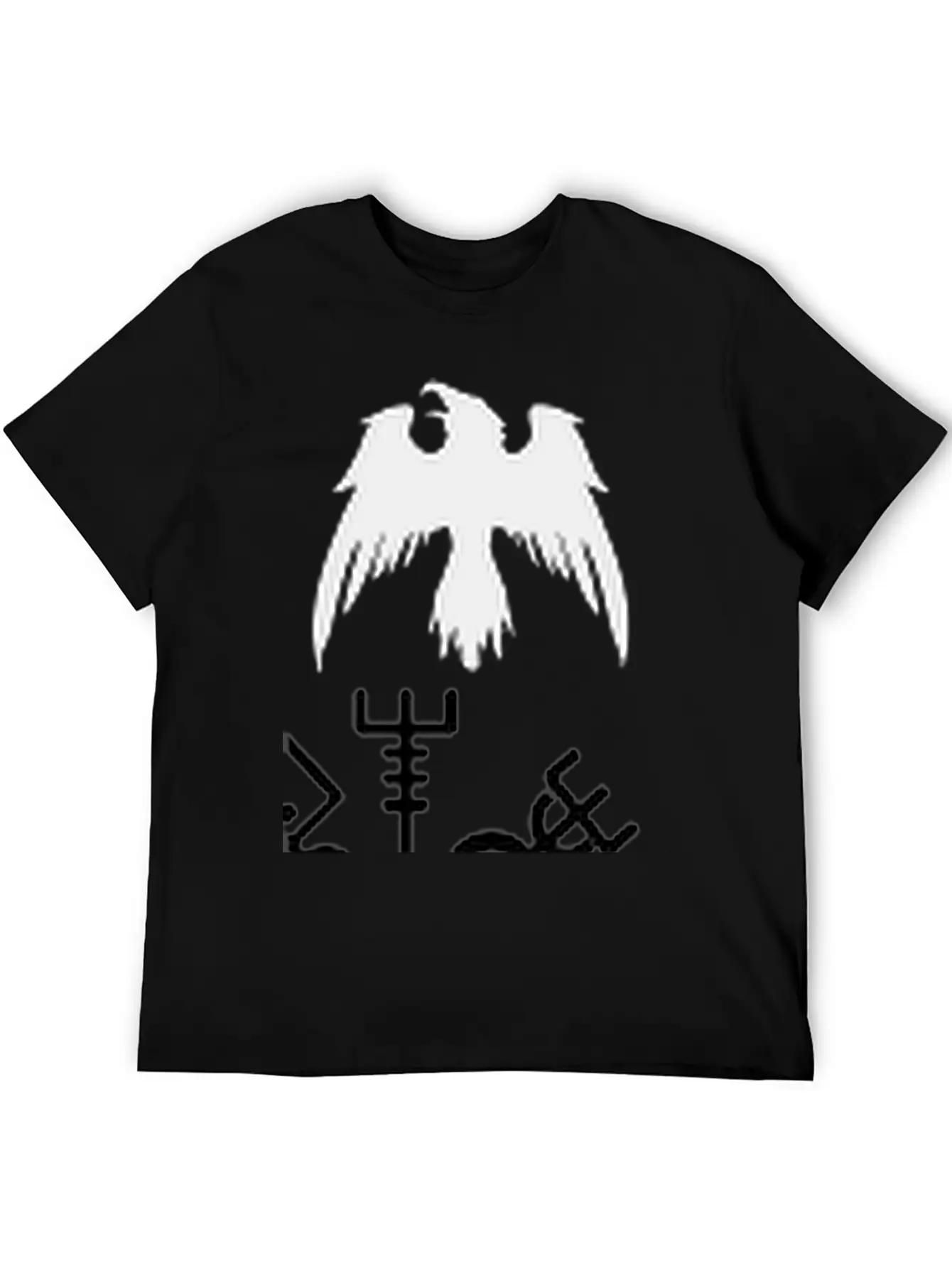 Viking Raven Wings Essential Cotton Tee For Daily Outfits – Unisex Style