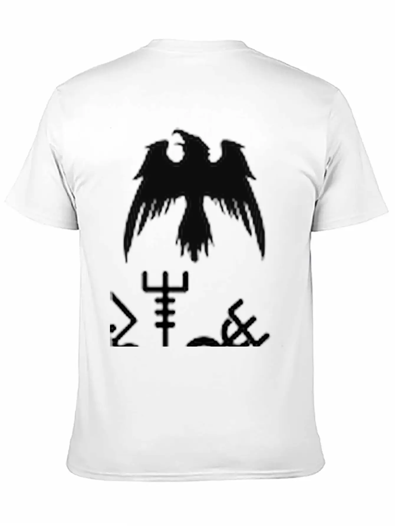 Viking Raven Wings Essential Cotton Tee For Daily Outfits – Unisex Style