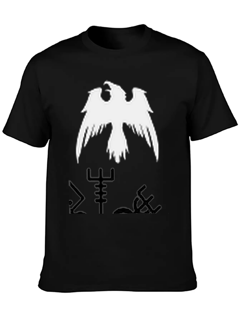 Viking Raven Wings Essential Cotton Tee For Daily Outfits – Unisex Style