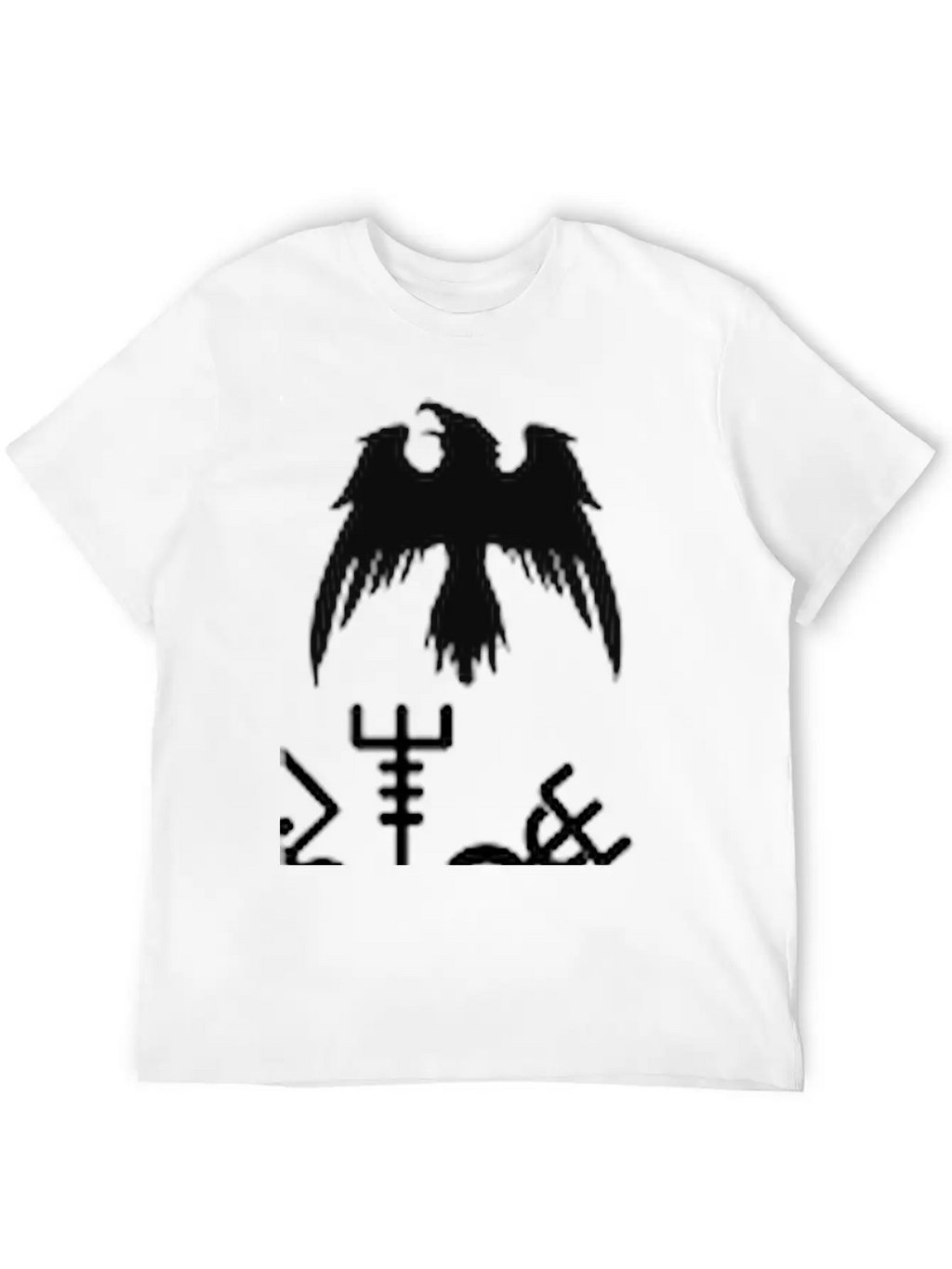 Viking Raven Wings Essential Cotton Tee For Daily Outfits – Unisex Style