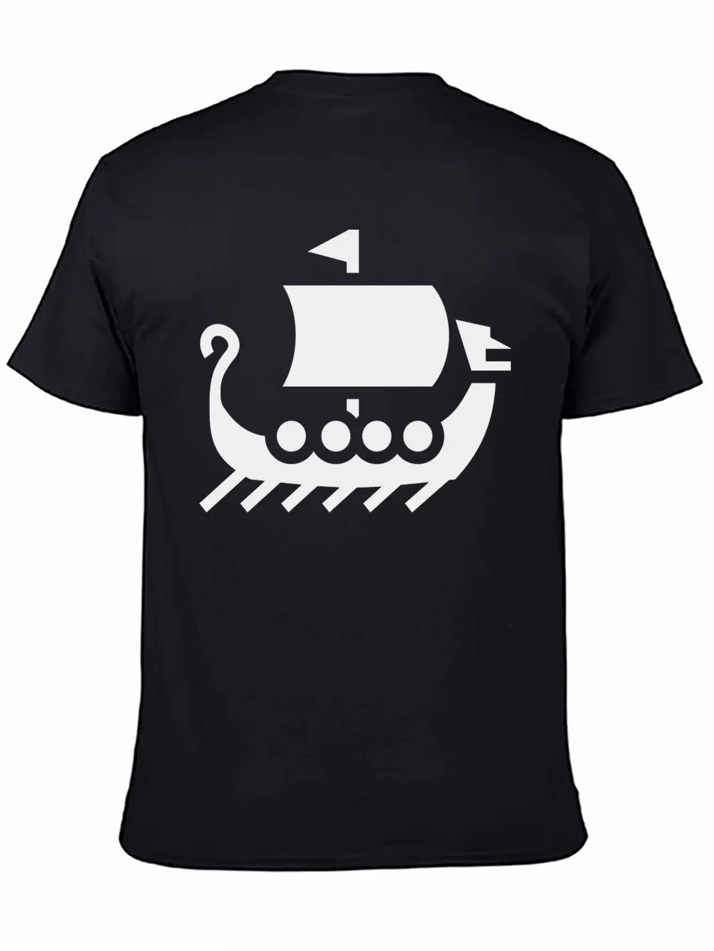 Vikings Wickinger Warrior Vikingboat Boot39 Basic Graphic T-Shirt – Daily Comfort In Soft Cotton