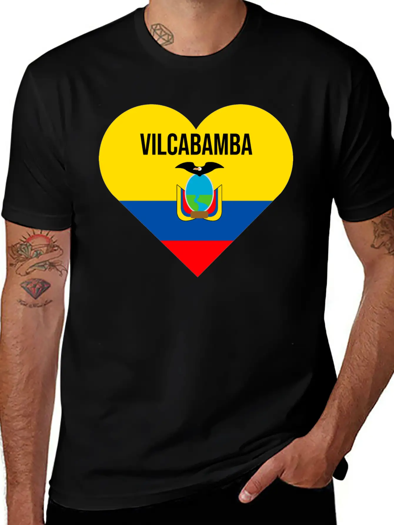 Vilcabamba Stylish Everyday T-Shirt – Unisex Basic Cotton Tee