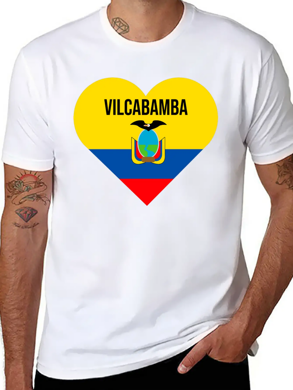 Vilcabamba Stylish Everyday T-Shirt – Unisex Basic Cotton Tee