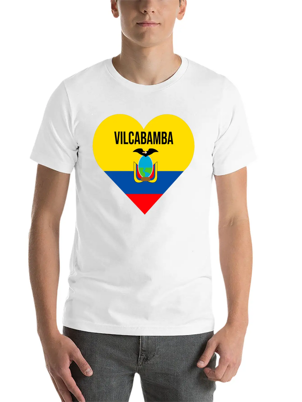 Vilcabamba Stylish Everyday T-Shirt – Unisex Basic Cotton Tee