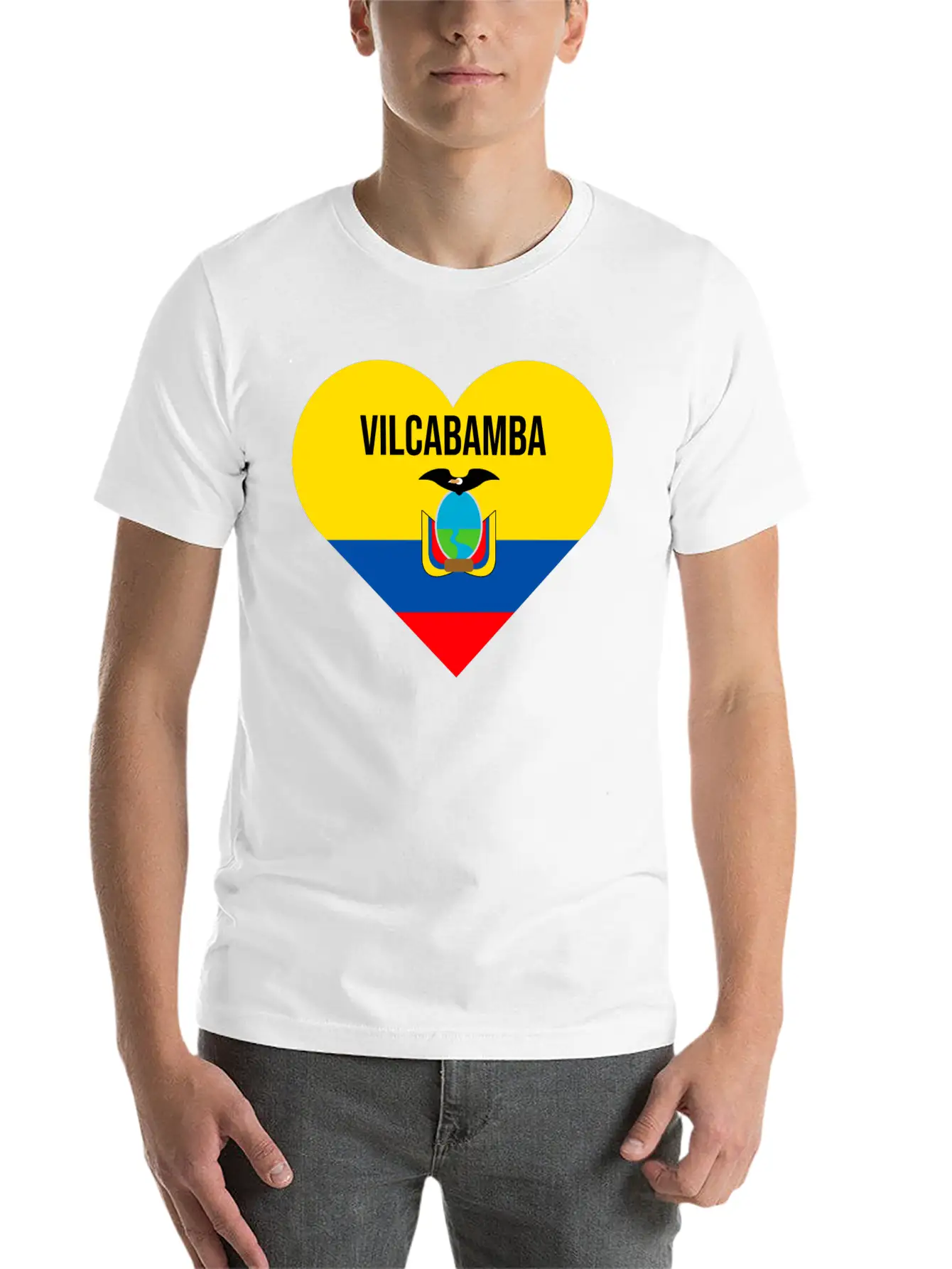 Vilcabamba Stylish Everyday T-Shirt – Unisex Basic Cotton Tee
