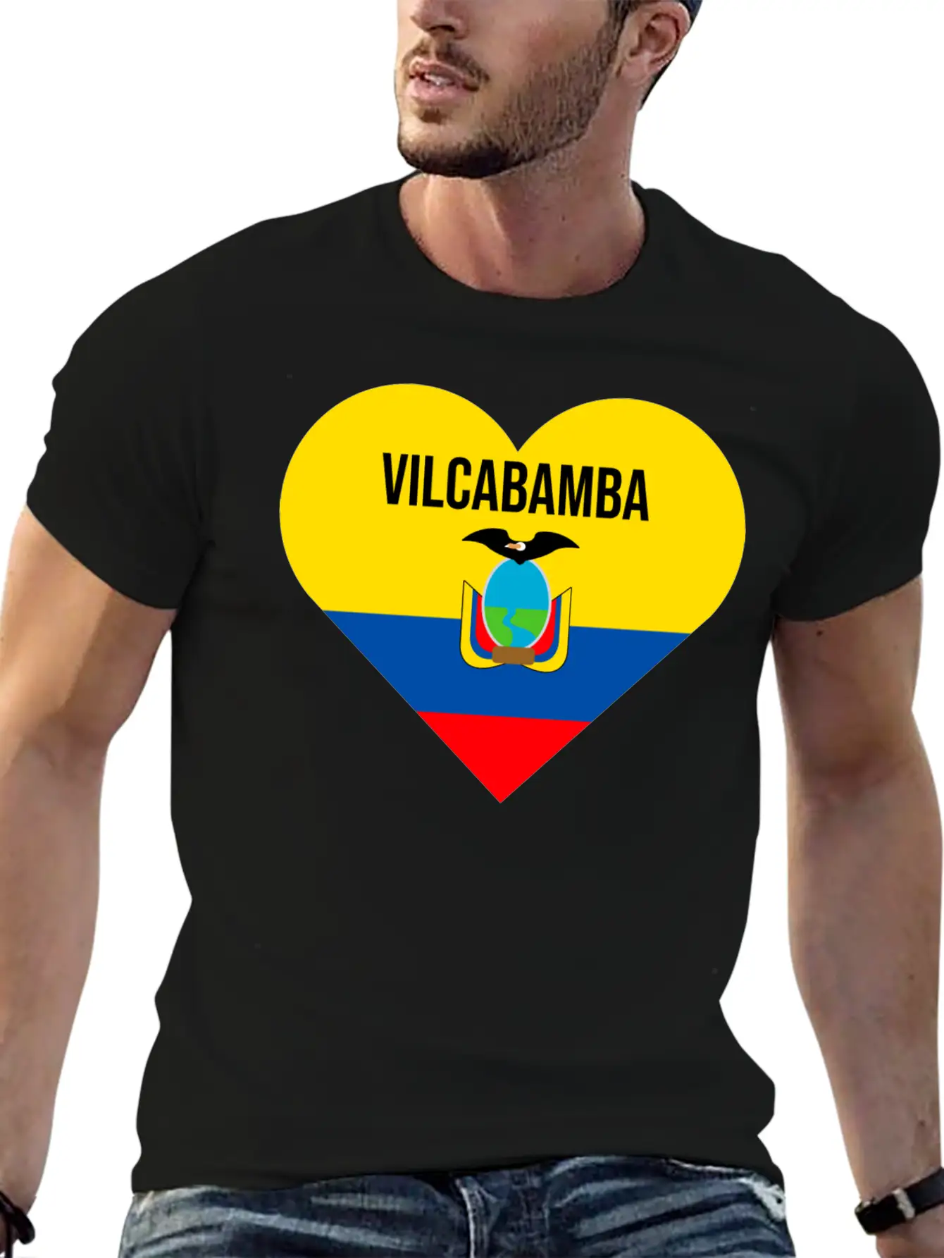 Vilcabamba Stylish Everyday T-Shirt – Unisex Basic Cotton Tee