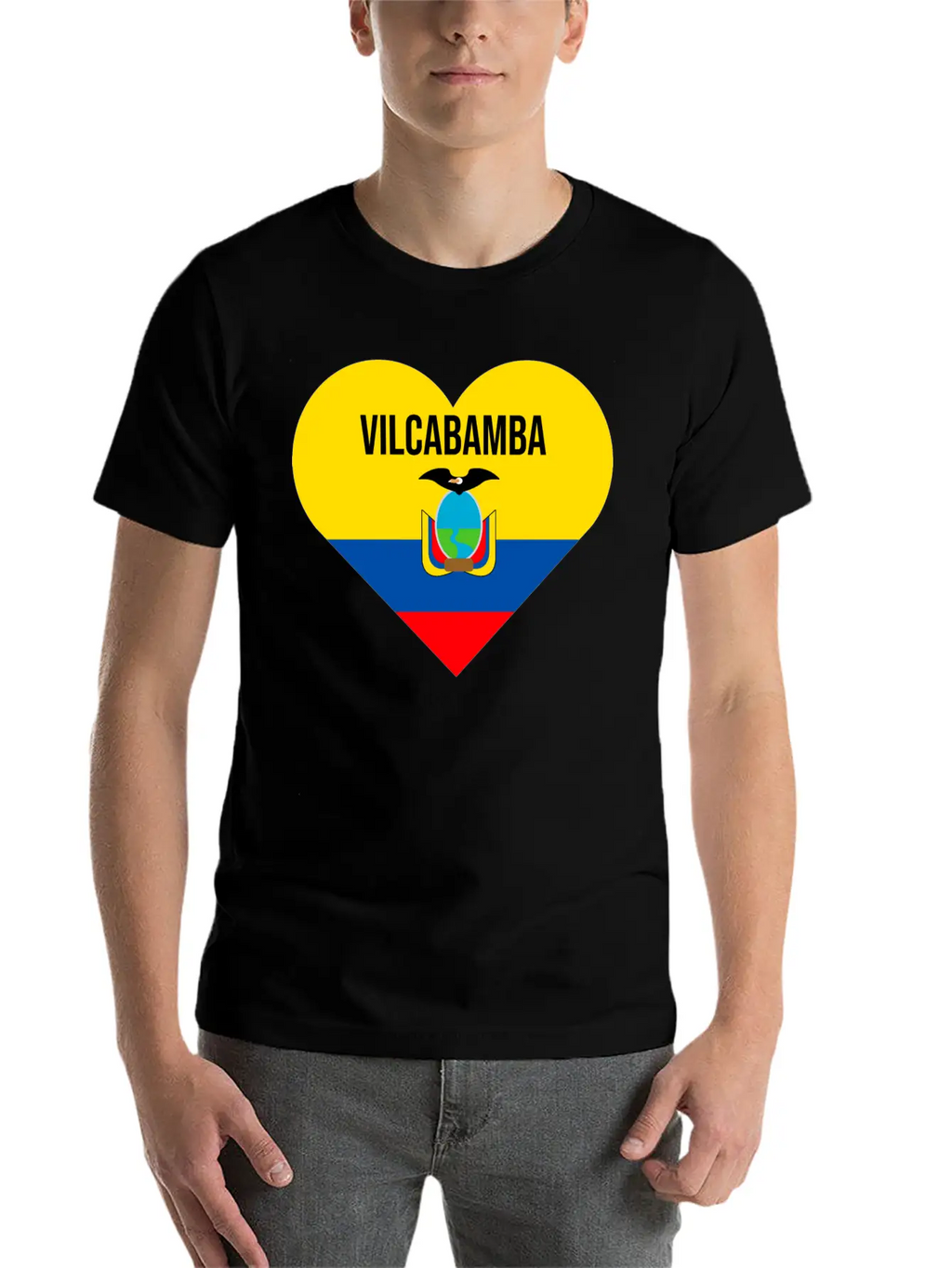 Vilcabamba Stylish Everyday T-Shirt – Unisex Basic Cotton Tee