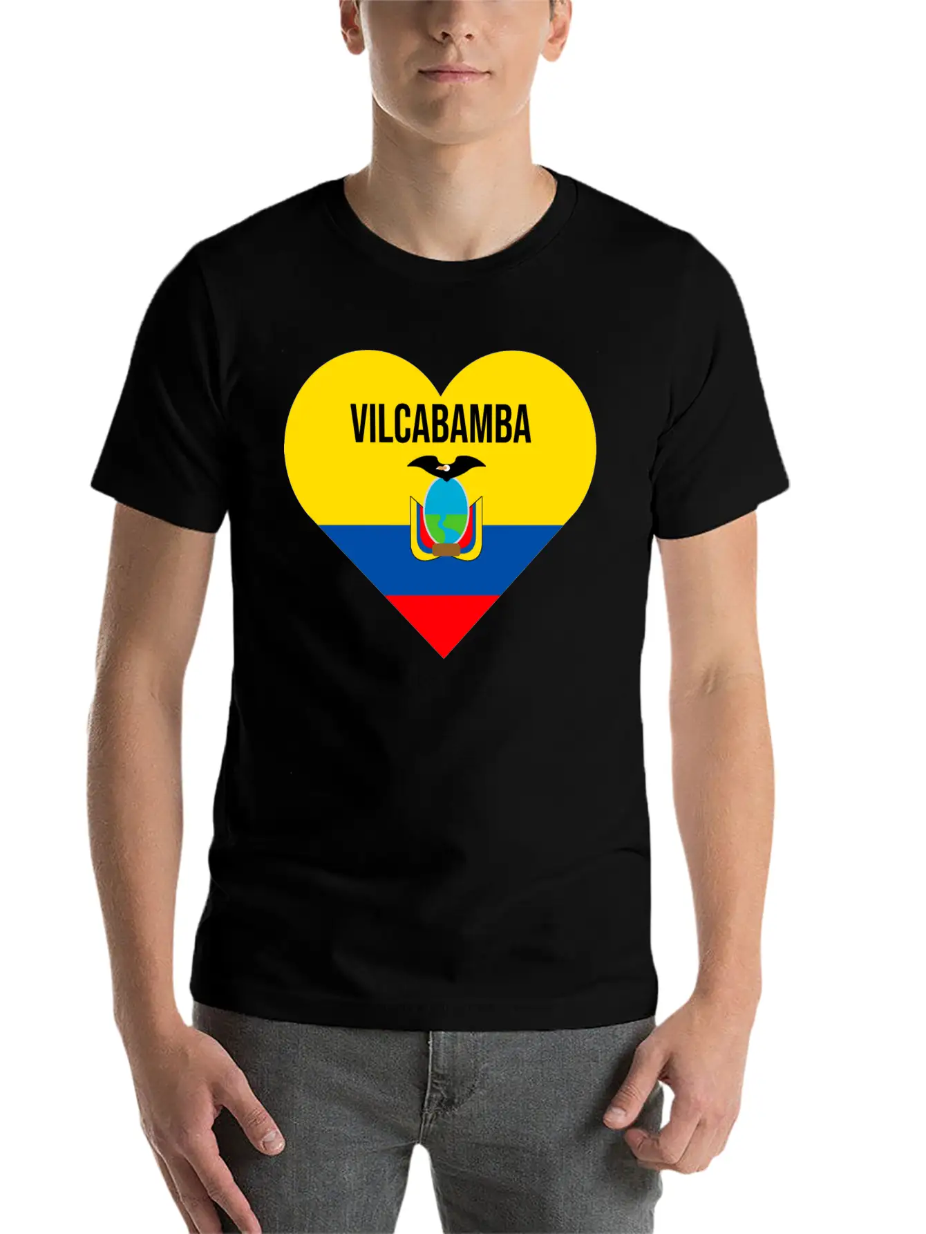 Vilcabamba Stylish Everyday T-Shirt – Unisex Basic Cotton Tee