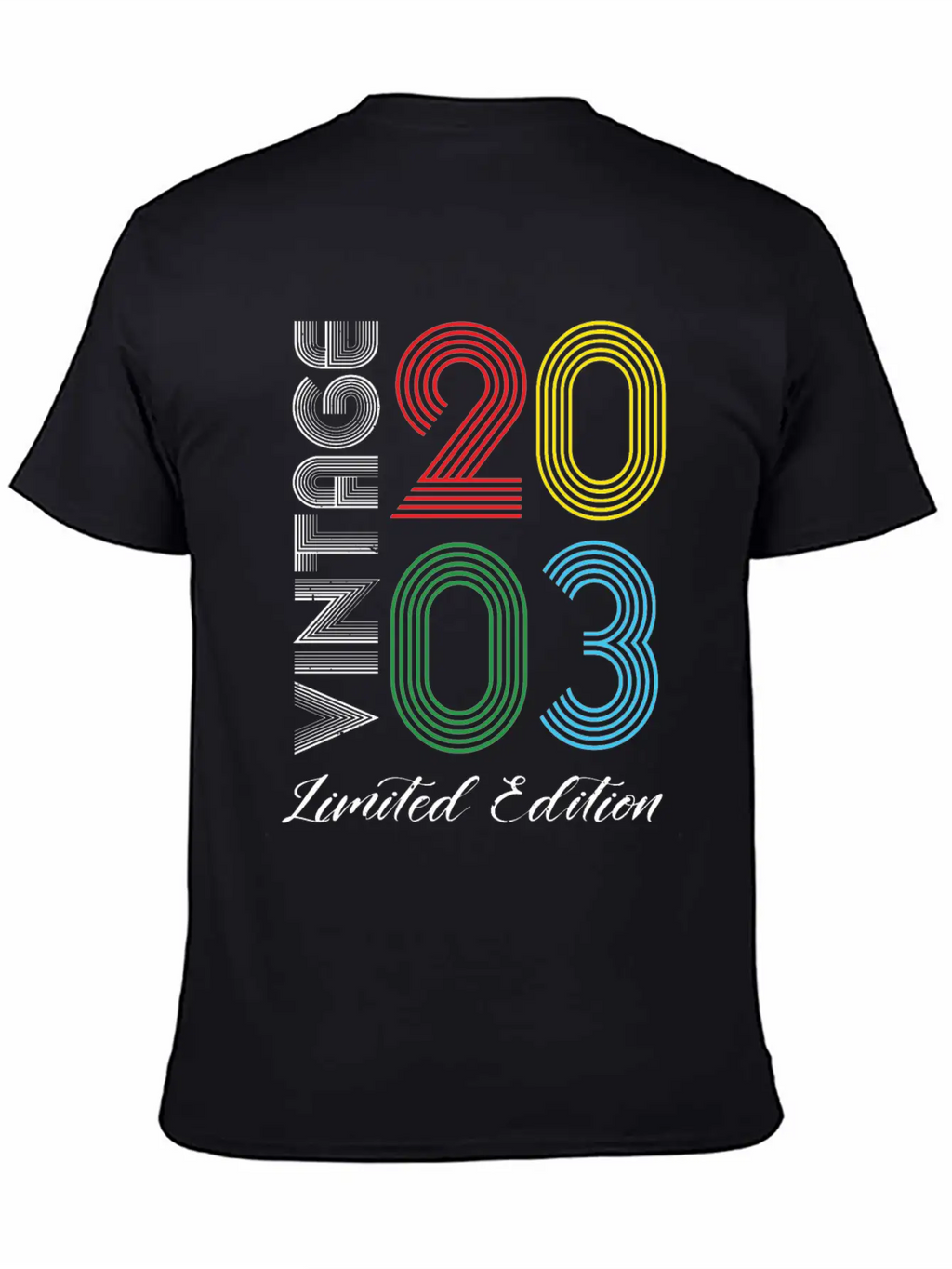 Vintage 2003 Vintage Birthday Retro Vintage Stylish Everyday T-Shirt – Unisex Basic Cotton Tee