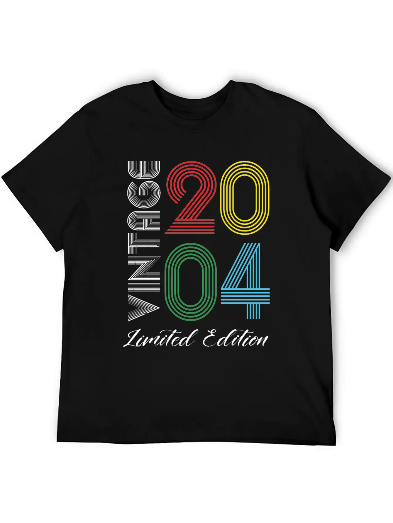Vintage 2004 Vintage Birthday Retro Vintage Unisex Casual T-Shirt – Clean Design For Daily Comfort