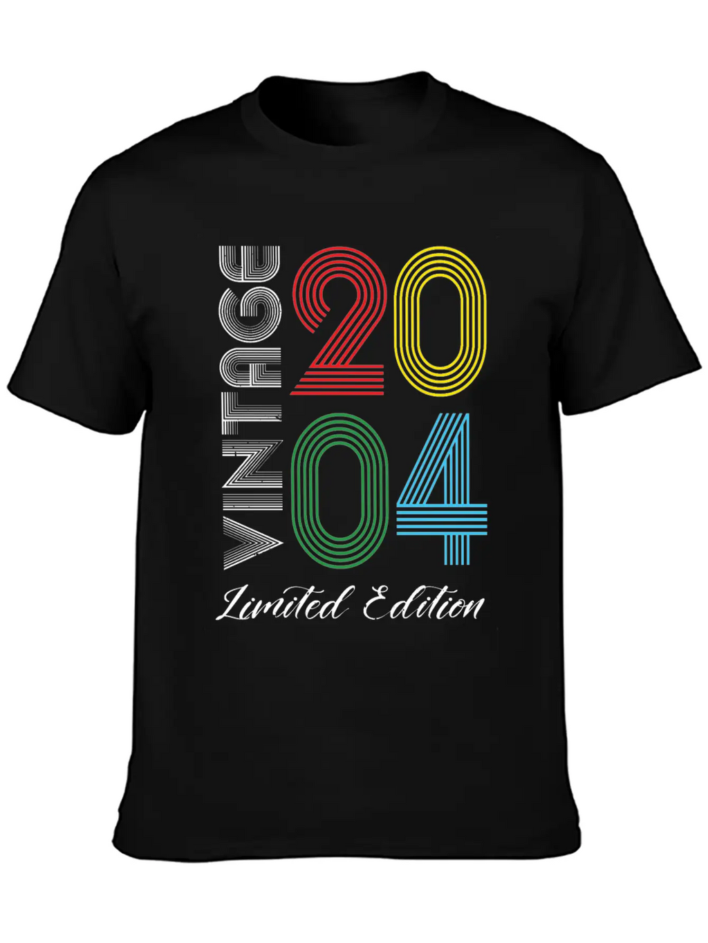 Vintage 2004 Vintage Birthday Retro Vintage Unisex Casual T-Shirt – Clean Design For Daily Comfort