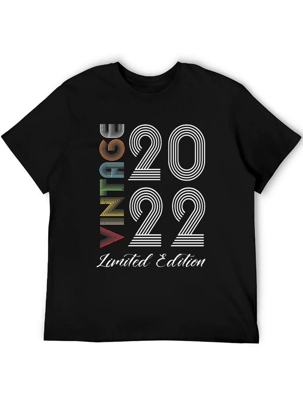 Vintage 2022 Vintage Birthday Retro Vintage Basic Graphic T-Shirt – Daily Comfort In Soft Cotton