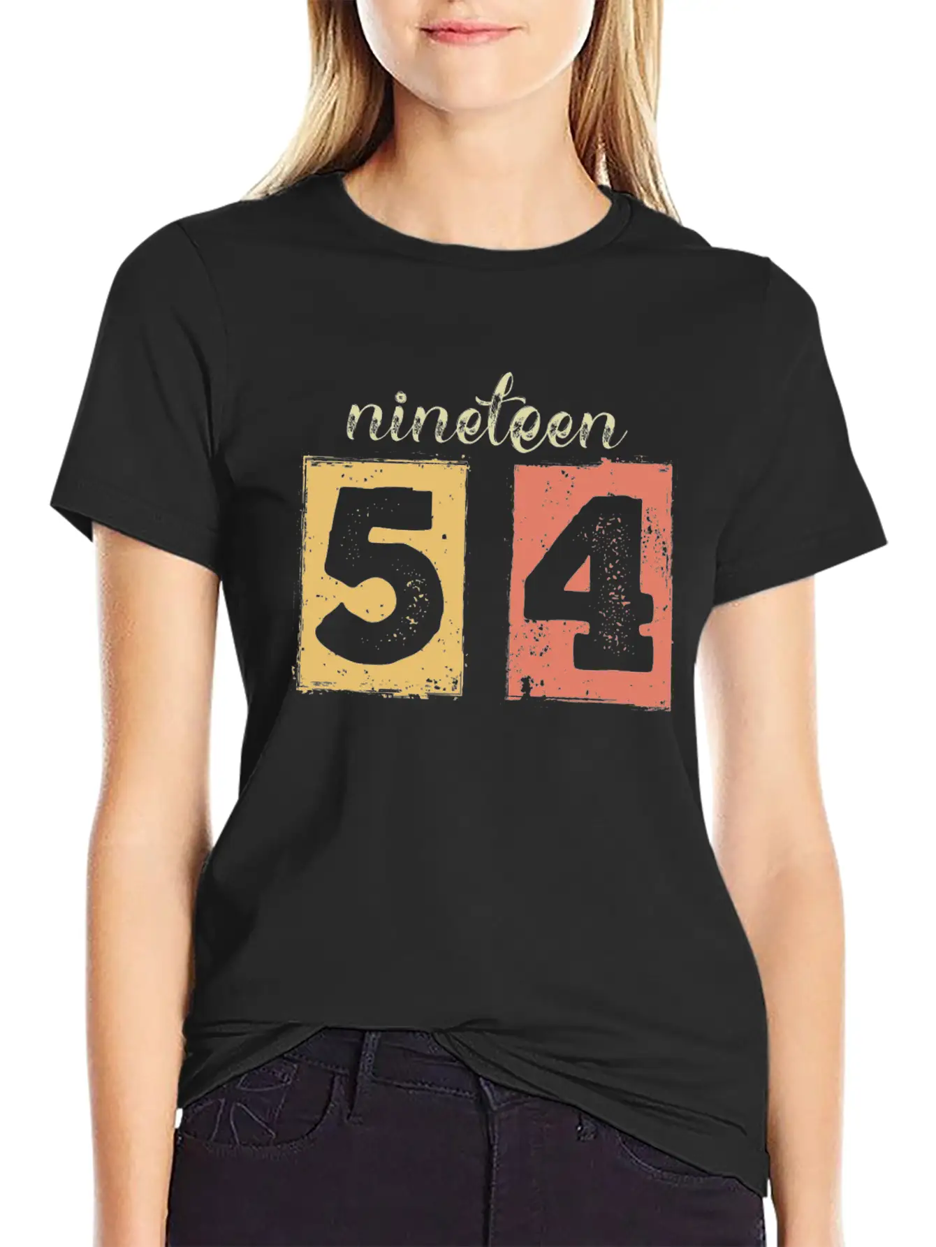 Vintage Birthday 1954 Vintage Breathable Graphic T-Shirt – Perfect For Casual Days