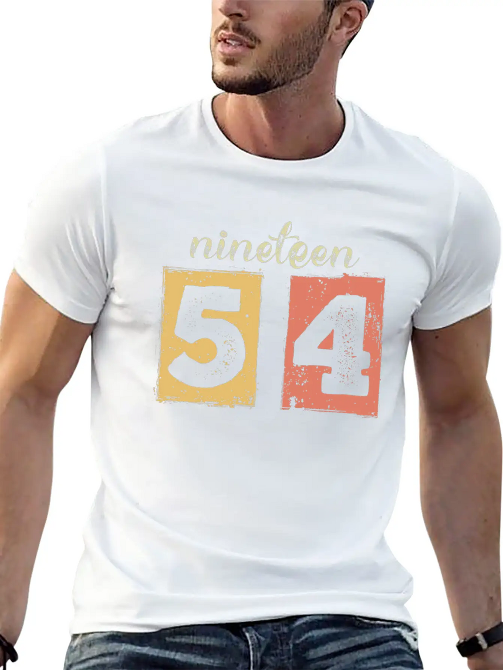 Vintage Birthday 1954 Vintage Breathable Graphic T-Shirt – Perfect For Casual Days