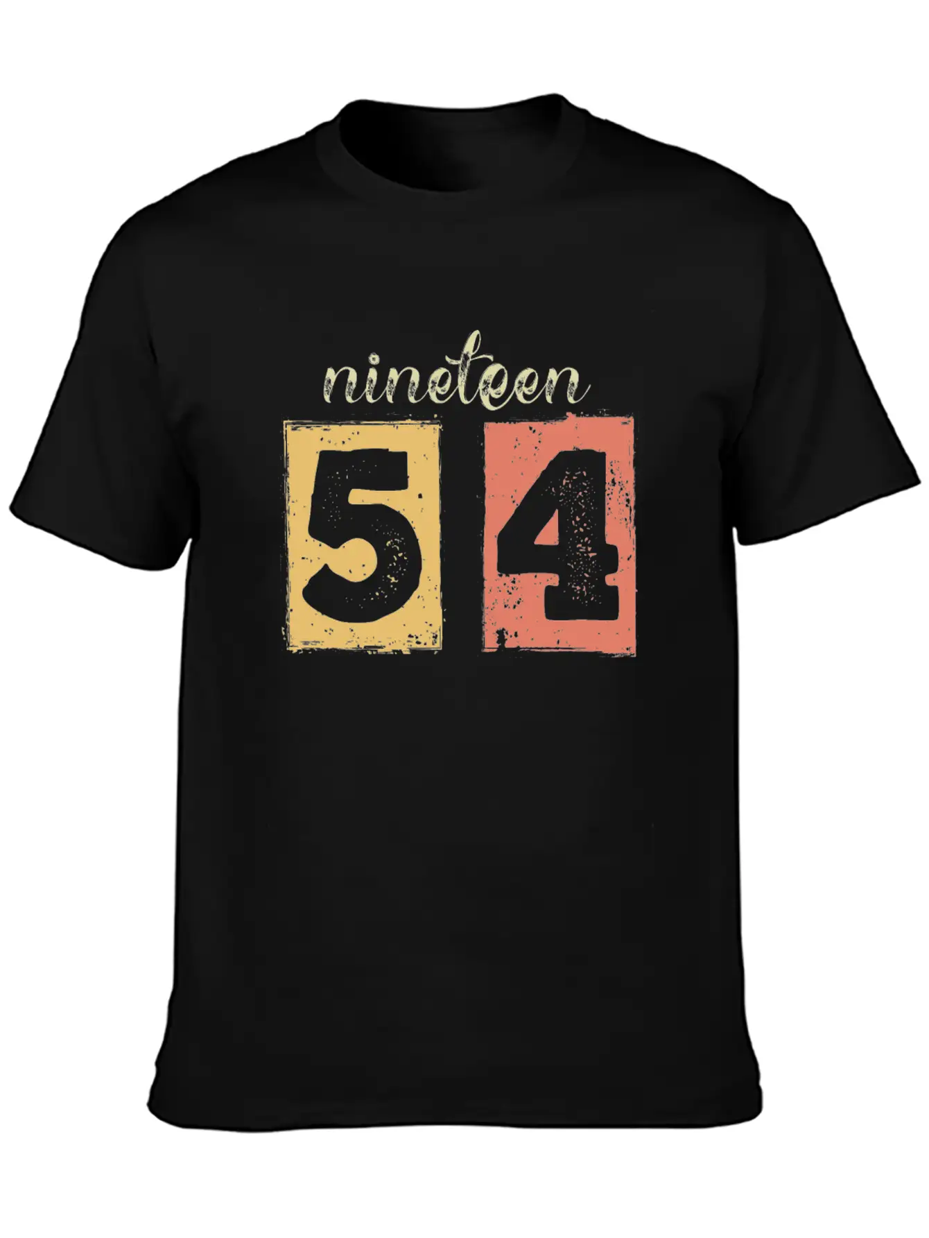 Vintage Birthday 1954 Vintage Breathable Graphic T-Shirt – Perfect For Casual Days