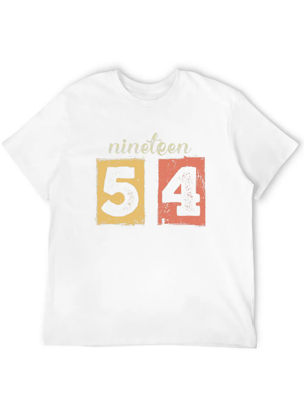 Vintage Birthday 1954 Vintage Breathable Graphic T-Shirt – Perfect For Casual Days