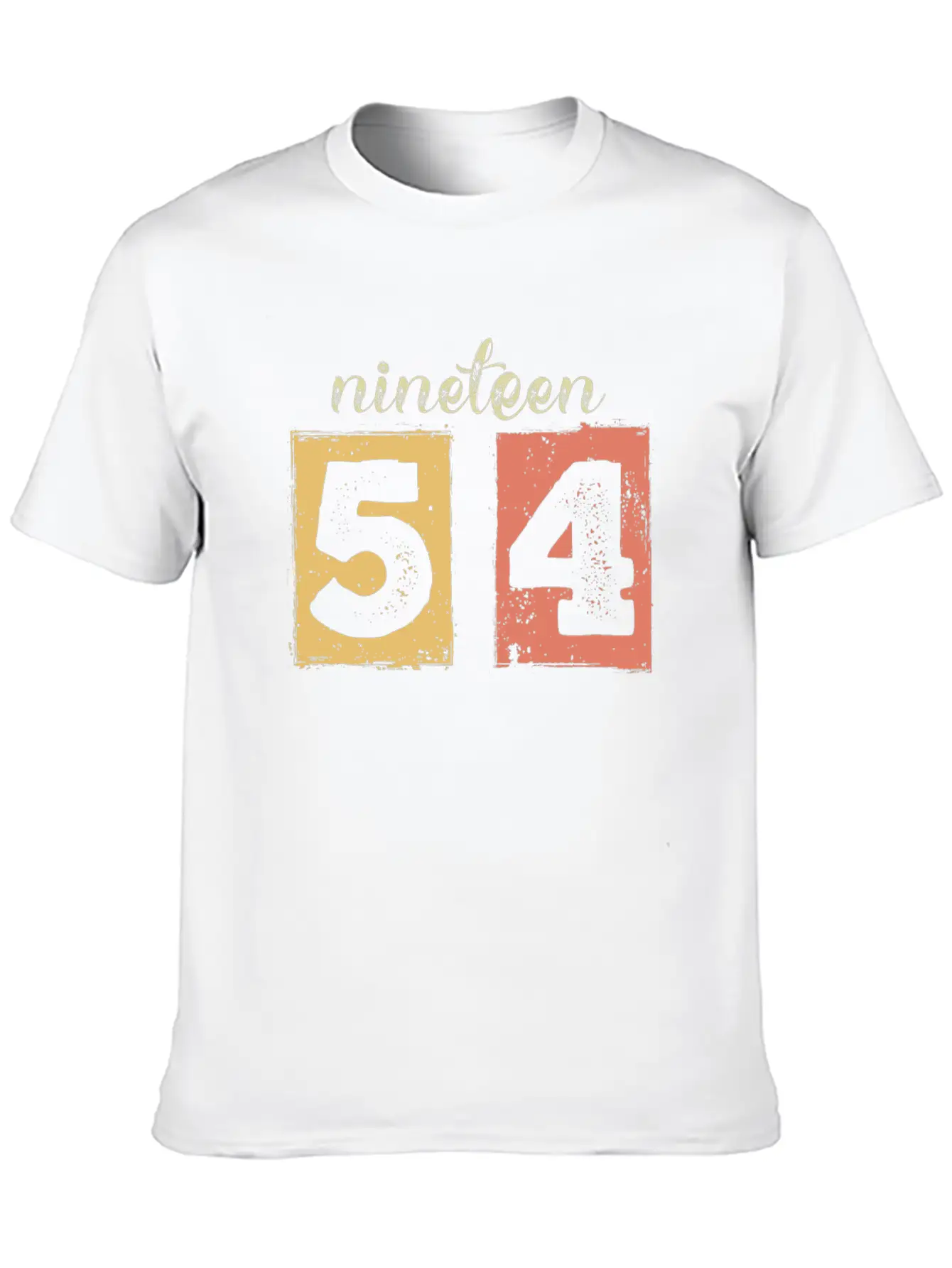 Vintage Birthday 1954 Vintage Breathable Graphic T-Shirt – Perfect For Casual Days