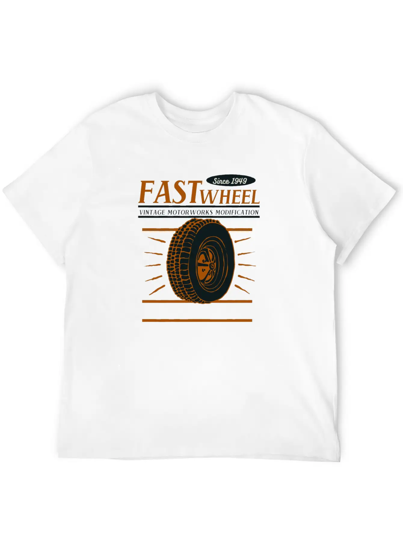Vintage Cars Mustlecars Made In USA Turbo 1949 Classic Cotton Tee – Unisex Comfort For Any Season