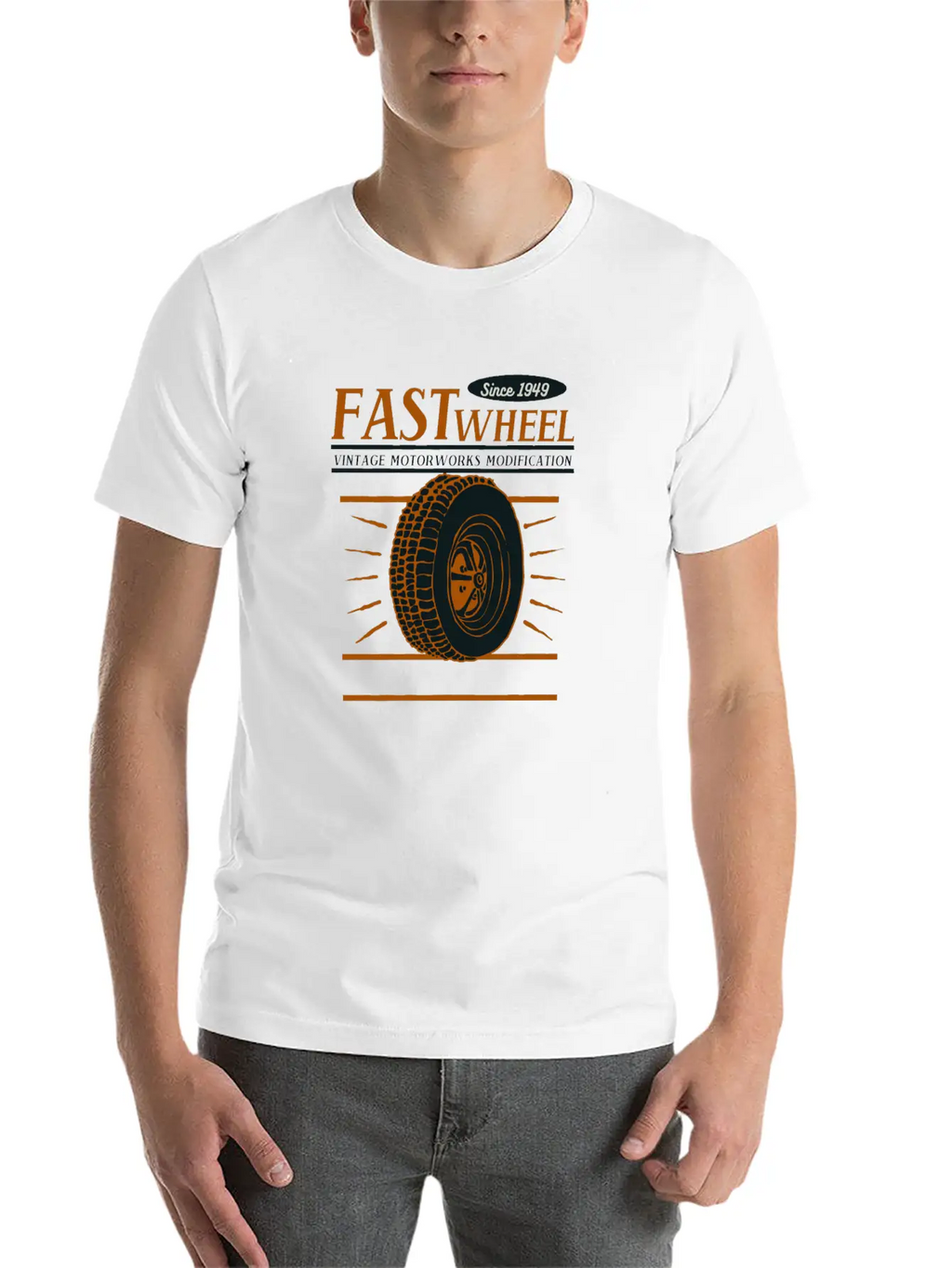 Vintage Cars Mustlecars Made In USA Turbo 1949 Classic Cotton Tee – Unisex Comfort For Any Season