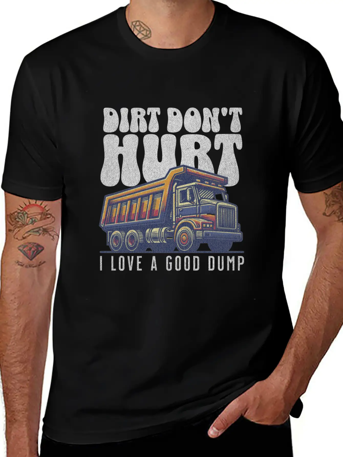 Vintage Dump Truck I Love A Good Dump Classic Cotton Tee – Unisex Comfort For Any Season