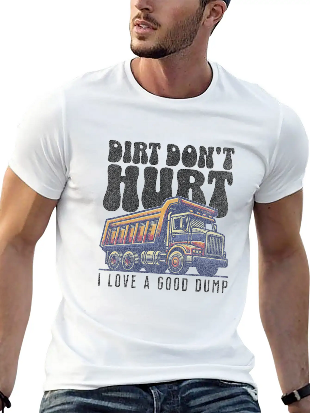 Vintage Dump Truck I Love A Good Dump Classic Cotton Tee – Unisex Comfort For Any Season