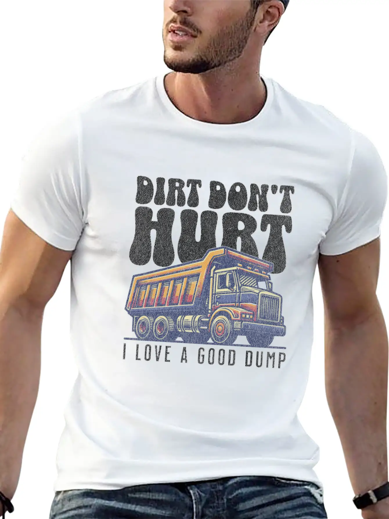 Vintage Dump Truck I Love A Good Dump Classic Cotton Tee – Unisex Comfort For Any Season