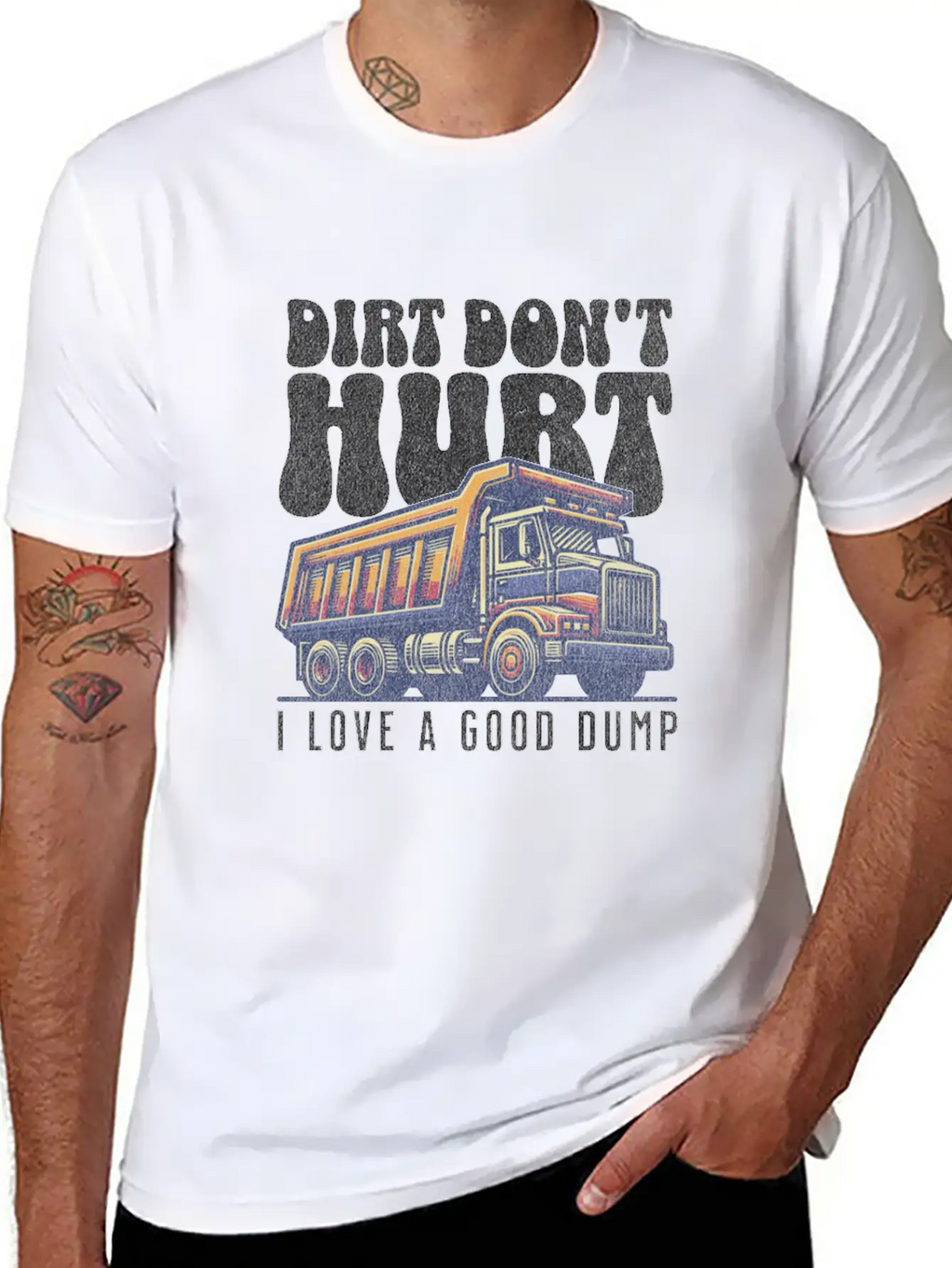 Vintage Dump Truck I Love A Good Dump Classic Cotton Tee – Unisex Comfort For Any Season
