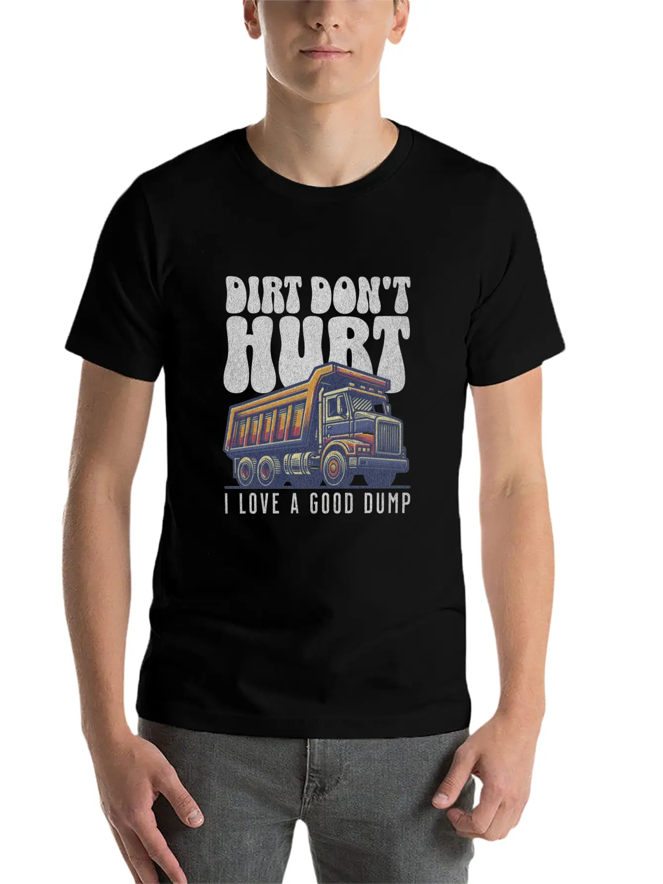 Vintage Dump Truck I Love A Good Dump Classic Cotton Tee – Unisex Comfort For Any Season