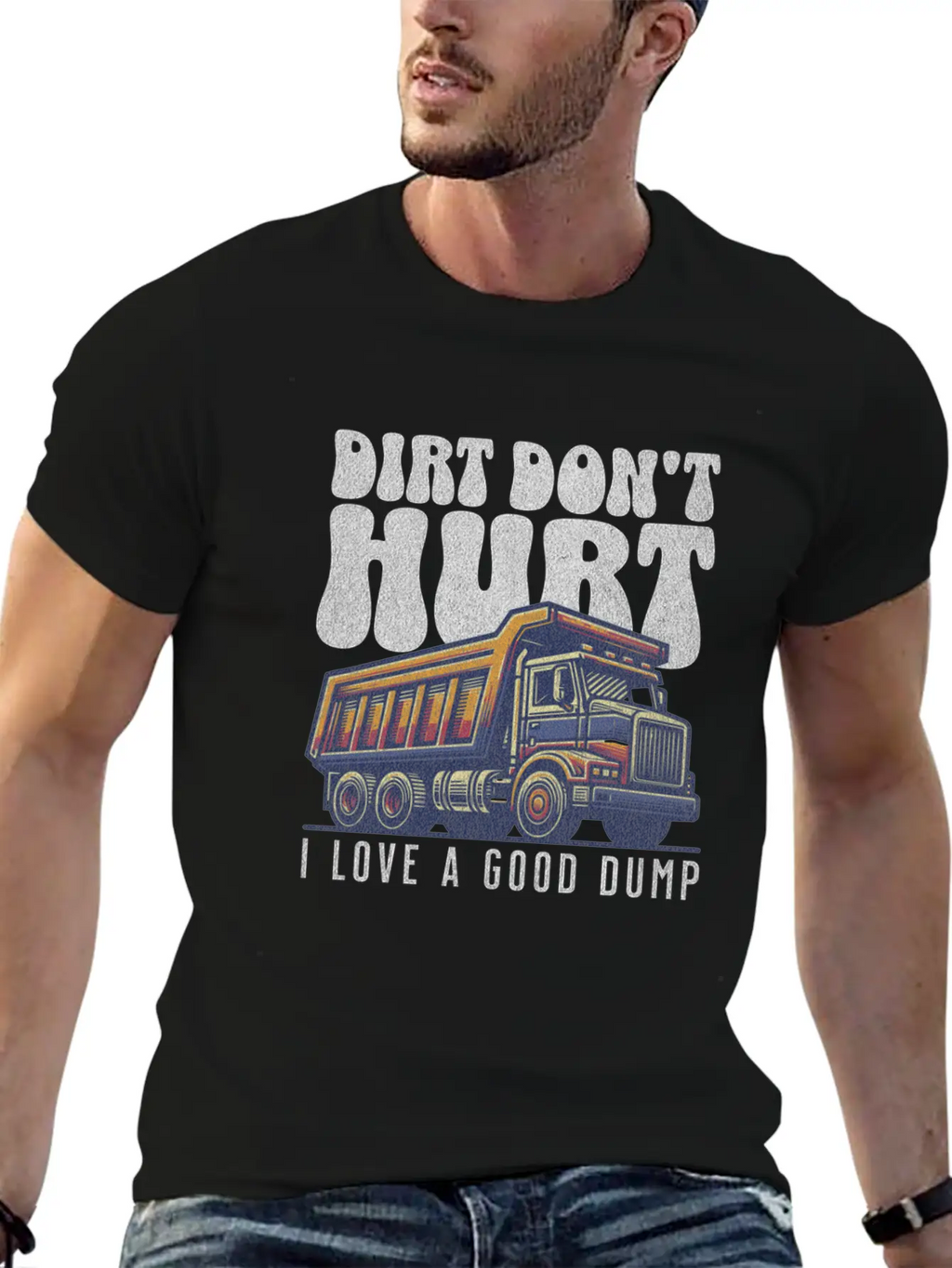 Vintage Dump Truck I Love A Good Dump Classic Cotton Tee – Unisex Comfort For Any Season