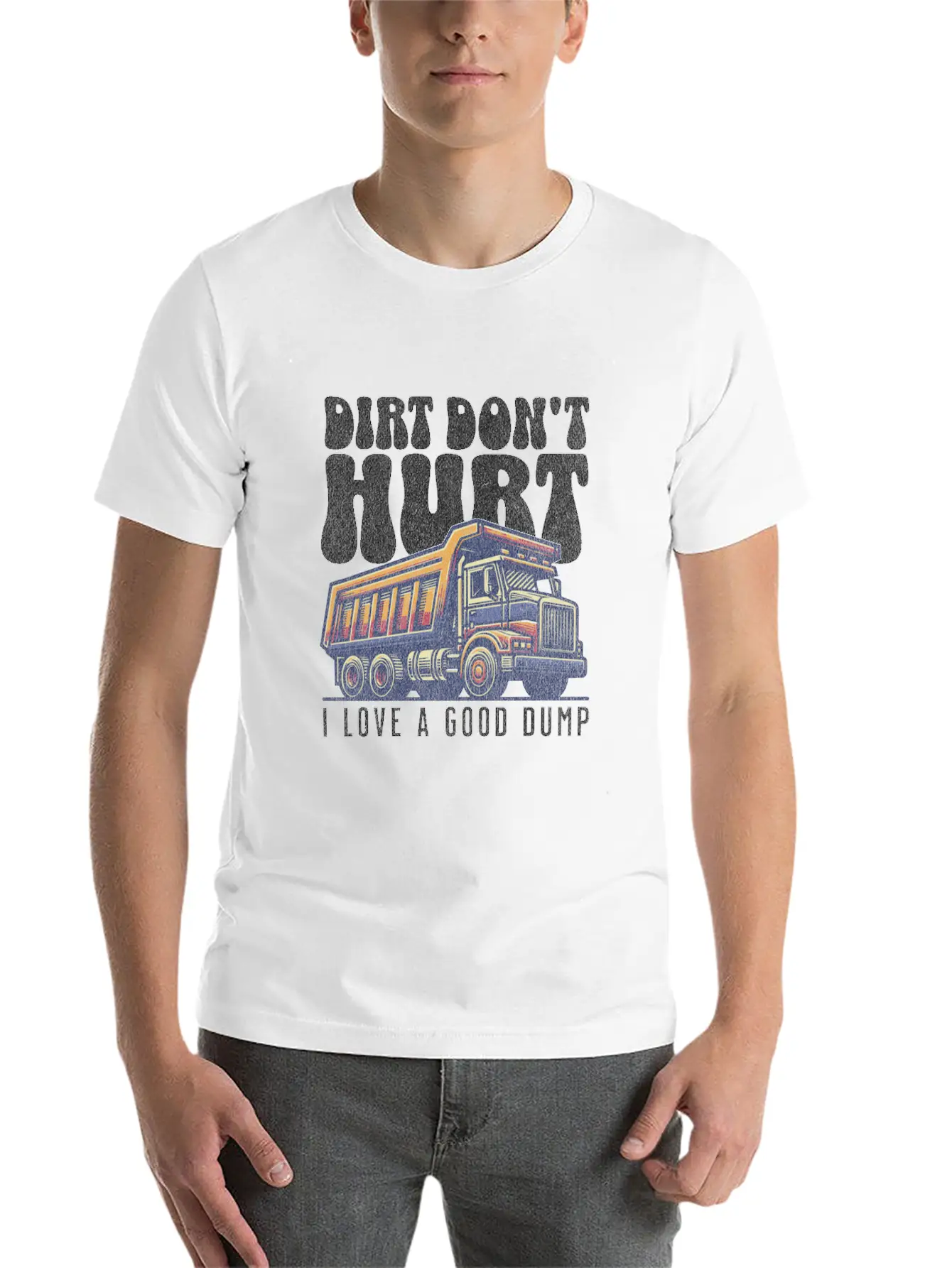 Vintage Dump Truck I Love A Good Dump Classic Cotton Tee – Unisex Comfort For Any Season