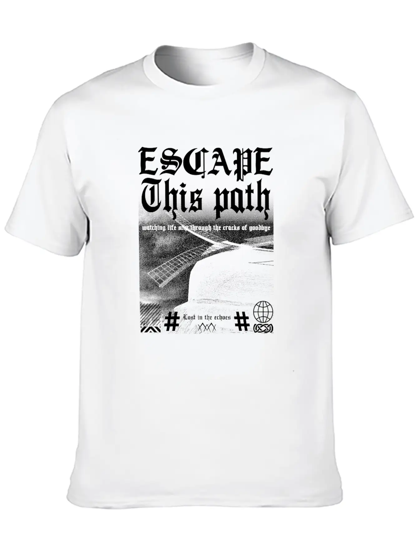 Vintage Rock Windmill Shirt | Y2K Aesthetic Retro Breathable Graphic T-Shirt – Perfect For Casual Days