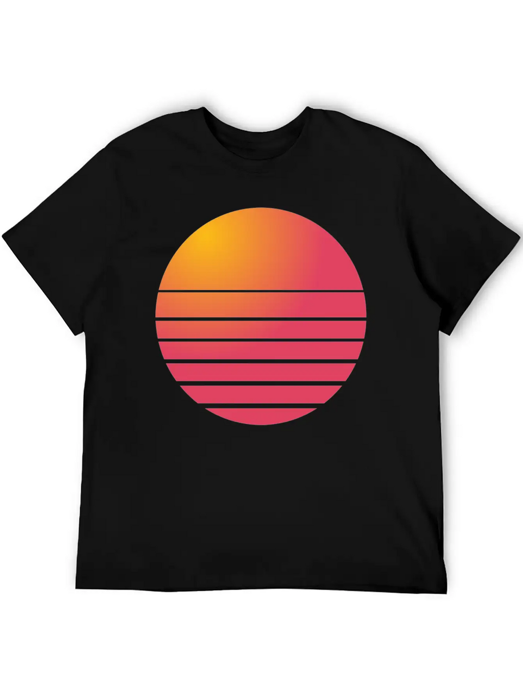 Vintage Sunset Sunrise Summer Funny Gifts Basic Graphic T-Shirt – Daily Comfort In Soft Cotton